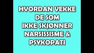 123. Hvordan vekke de som ikke skjønner narsopati