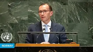 🇳🇴 Norway - Foreign Minister Addresses United Nations General Debate, 80th Session | #UNGA
