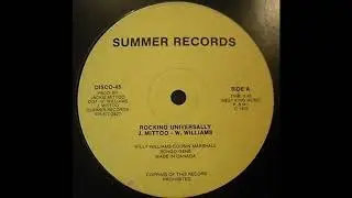 Willie Williams & Jackie Mittoo - Rocking Universally - Summer Records 12inch 1979