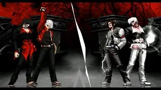 [MUGEN] Code.C.Yagevil - Bloodedge VS Abyss Kyo-Mi - Orochi Iori XIII WF