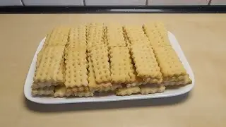 Keckse mit Kondensmilch/Einfach, Schnell und lecker/ Печенье со сгущёнкой/Просто, быстро  и вкусно
