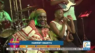 Senga Webale - Harriet Ssanyu  akikubye ku Siteegi ya #BBSCamuka