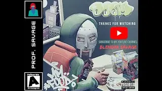 MF DOOM Animation Tribute | 3D Album Cover animation of Mm.. Food by MF DOOM