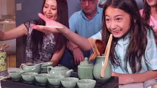 My kids want a pet, I got them Chinese Tea pets!  a day in life at a Chinese household