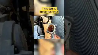 Let&rsquo;s trace this overheating issue! The full video is linked at the bottom of this short #e30 #bmw