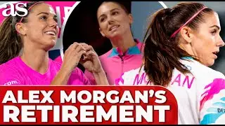 ALEX MORGAN announces RETIREMENT and PREGNANCY to TEAMMATES