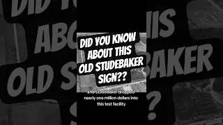 #history of this amazing old living #Studebacker sign. #forest #cartok #classiccar #automobile