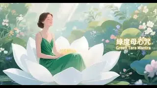 《綠度母心咒》🌿 24H穩定情緒～輕輕撫平，找回內在更溫柔的自己 🎧  溫潤磁場24小時，照亮自己，也溫暖世界｜Green Tara Mantra 🙏轉發分享，功德無量🙏