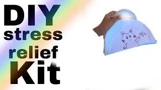 DIY stress relief kit/how to make stress relief kit/ total 7 stress reliever inside/