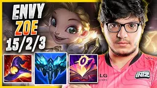 Envy Zoe Mid vs Katarina - BR Grandmaster Patch 11.5