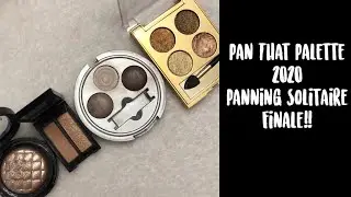 Pan That Palette 2020 Panning Solitaire Finale!!