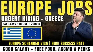 Greece Europe Jobs 2026 | Salary &euro;1000&ndash;&euro;1200 | Electrician, Plumber, CNC Operator & Many more !