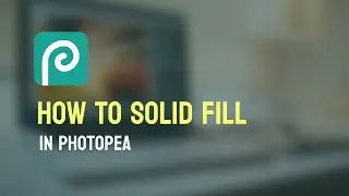 How to Solid Fill in Photopea | Photopea