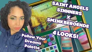 New (to me) Indie Makeup Brands! SAINT ANGELS SINNERS! MIMOSAS & MAKEUP #79
