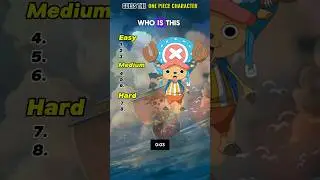 Can You Guess the One Piece Character? | Ultimate Quiz Challenge #shorts #trivia #quiz