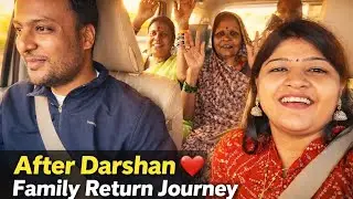 After Darshan ❤️ Family Return Journey | Tirupati to Vijayawada Road Trip