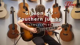 Gibson J45 Southern Jumbo Sunburst 1952 played by Milo Groenhuijzen | Demo