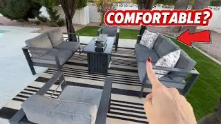 Outdoor patio set #outdoorfurniture #patiofurniture #founditonamazon #commissionsearned #furniture