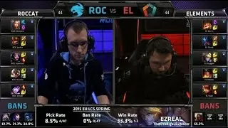 EU LCS ROC vs EL Game 2 Highlights (EU LCS Spring 2015)