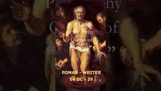 10 Deep Philosophy Quotes of Seneca #motivation #quote #success