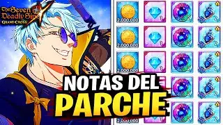 *UPDATE* NUEVO SATORU BAN! & FINAL BOSS ESCANOR Y MERLIN! - 7ds Grand Cross