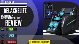 4D Zero Gravity Massage Chair Review 💆&zwj;♂️ | Full Body Shiatsu w/ App Control | New Year 2026 Deal