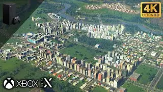 Cities Skylines: Remastered - Xbox Series X Gameplay 4K 60FPS