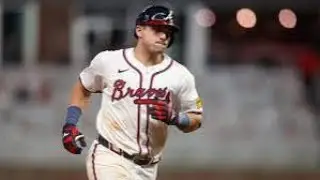 Austin Riley fractures hand after HBP out  6-8 weeks 🫤🥲