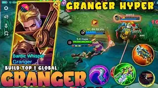 Gameplay Granger Terbaru 2023 !!! Build Granger Tersakit 2023 - Build Top 1 Global Granger - MLBB