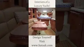 Yacht Interior design | Luxury yacht interior #Shorts