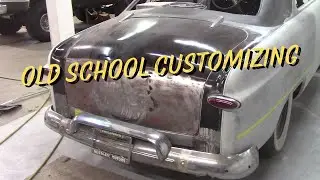 Sunday Funday Shoebox Ford Build | Custom Rear Bumper, Pontiac Riser & Old Time Garage Vibes Part 31