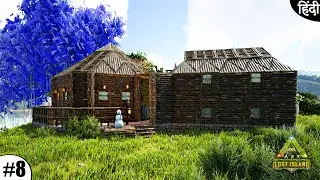Potter The Builder | Making Small Wooden House In Ark Lost Island [Speed Build]
