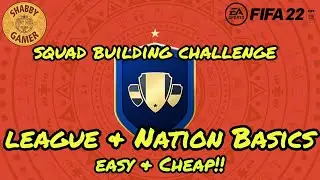 League & Nation Basics - Squad Building Challenge Walkthrough - FIFA 22 Ultimate Team