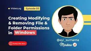 Ep-03 Creating Modifying and Removing File and Folder Permissions in Windows