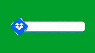 Dropbox Lower Third Green Screen | dropbox lower third chroma key