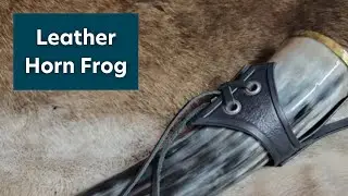 Making a Leather Horn Frog