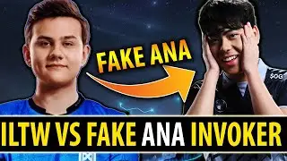 Nigma.iLTW - Lina Mid VS Fake ANA Invoker | Dota 2 Highlights