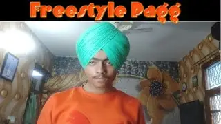 How to tie freestyle pagg👳