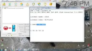 FLV to AVI MPEG WMV 3GP MP4 iPod Converter 5.2.0603 KEY