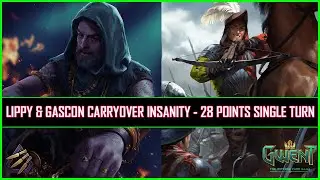 Gwent | Lippy & Gascon Carryover Insanity - 28 Points Single Turn!