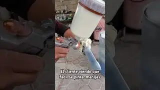 pintura monocapa en manija #automoviles #automobile #detailing #tips