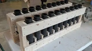 How to Build 10 shot mortar rack!!!