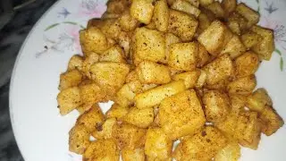 Potato Snacks Tea Time Recipe|Evening Snacks| Crispy Potato Cubes Recipe