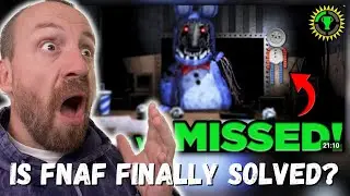 IS FNAF FINALLY SOLVED!?! Game Theory: This 10 Year Old Detail SOLVES FNAF! (REACTION!!!)