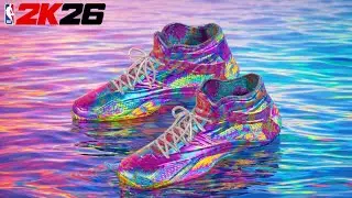 EASIEST CUSTOM RAINBOW &ldquo;GLIDE SHOE&rdquo; TUTORIAL IN NBA2K26