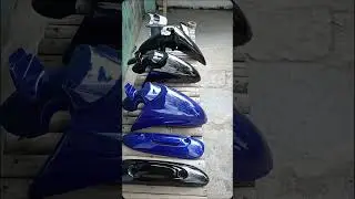 birunya cinta💙 #automobile #modif #art #repaint #bodyrepair #painting #variasimotor