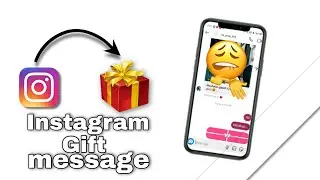 How To Send Gift🎁 Message in Instagram Not Working | how to send gift on Instagram dm....#shorts