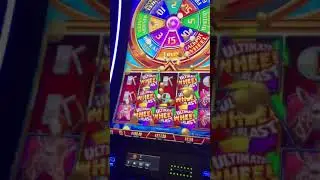 Ultimate wheel blast slot big win
