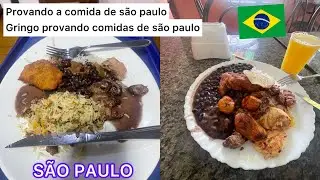 GRINGO PROVANDO A COMIDA DE S&Atilde;O PAULO NO BRASIL.conhe&ccedil;a s&atilde;o paulo a cidade mais rica do Brasil.