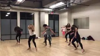 Alexis Carra teaching Theatre Dance at the Edge Performing Arts Center